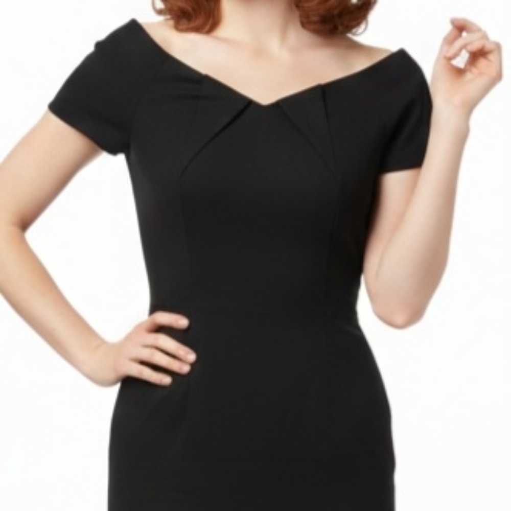 Club Monaco | Classic Black Midi Dress 2